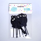 Шпажки для канапе «Чёрная сова», набор 12 шт. - Фото 3