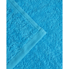 Полотенце махровое 50х90, цвет бирюза, 430 г/м2, 100% хлопок - Фото 3