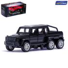 Машинка металлическая «Внедорожник 6×6», 1:32, инерция - Фото 1