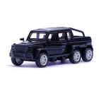 Машинка металлическая «Внедорожник 6×6», 1:32, инерция - Фото 4