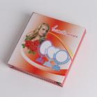 Зеркало настольное, двустороннее, с увеличением, d зеркальной поверхности 14,7 см, цвет белый - Фото 3