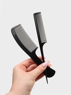 Набор расчёсок, 2 предмета, чёрный - Фото 2