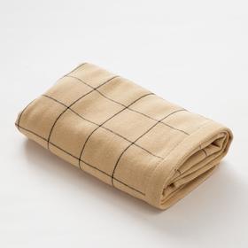 Полотенце двухстороннее «Этель. Марс», 70×140 см, 380 г/м², 100% хлопок, бежевое