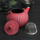Чайник «Тео», 850 мл, с ситом, цвет красный - Фото 6
