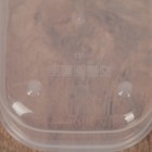 Набор контейнеров пищевых прямоугольных Доляна, 3 шт: 150 мл, 500 мл, 1.2 л, цвет бирюзовый - Фото 5