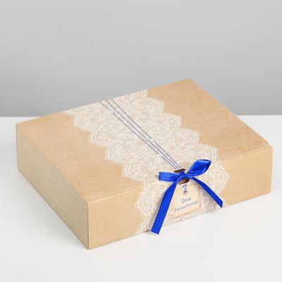 Коробка подарочная, упаковка, «Для вдохновения», 31 х 24.5 х 8 см