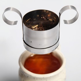 Сито-заварник для чая и кофе, d=6 см
