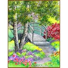 Алмазная мозаика «Лесной мостик», 20 × 26 см, 35 цветов - Фото 1
