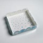 Коробка для кондитерских изделий с PVC крышкой «Морозное утро», 13 х 13 х 3 см - Фото 3