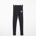 Термобельё мужское (кальсоны), цвет чёрный, размер 60 - Фото 2