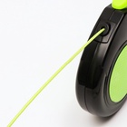 Рулетка «Пижон» светоотражающая, 8 м, до 50 кг, трос, прорезиненная ручка, зелёная - Фото 8