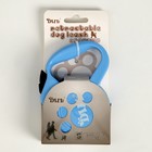 Рулетка DIIL, 3 м, до 10 кг, лента, голубая - Фото 4