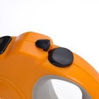Рулетка DIIL с прорезиненной ручкой, 4 м, до 20 кг, лента, оранжевая - Фото 2