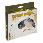 Рулетка DIIL, 3 м, до 10 кг, лента, прорезиненная ручка, белая с черным - Фото 3