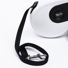 Рулетка DIIL, 8 м, до 50 кг, лента, прорезиненная ручка, белая с чёрным - Фото 2