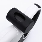 Рулетка DIIL, 8 м, до 50 кг, лента, прорезиненная ручка, белая с чёрным - Фото 5