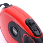 Рулетка DIIL, 8 м, до 50 кг, лента, прорезиненная ручка, красная с чёрным - Фото 6