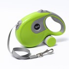 Рулетка DIIL, 8 м, до 50 кг, лента, прорезиненная ручка, зелёная с серым - Фото 1