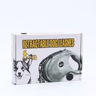 Рулетка, 8 м, до 50 кг, лента, прорезиненная ручка, голубая с серым - фото 809209909