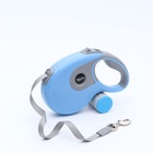 Рулетка DIIL, 8 м, до 50 кг, лента, прорезиненная ручка, голубая с серым - Фото 4