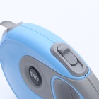 Рулетка DIIL, 8 м, до 50 кг, лента, прорезиненная ручка, голубая с серым - Фото 6