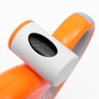 Рулетка DIIL, 8 м, до 50 кг, лента, прорезиненная ручка, оранжевая с серым - Фото 8