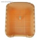 Туалет «Риф» со столбиком, для собак, 55×40 см, бежевый - Фото 3