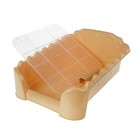 Туалет «Риф» со столбиком, для собак, 55×40 см, бежевый - Фото 4