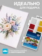 Акварель медовая «Гамма. Классическая», 10 цветов, без кисти, пластик - Фото 2