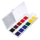 Акварель медовая «Гамма. Классическая», 12 цветов, без кисти, пластик - Фото 5