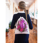 Мешок для обуви, отдел на шнурке, цвет белый - Фото 6