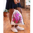 Мешок для обуви, отдел на шнурке, цвет белый - Фото 7