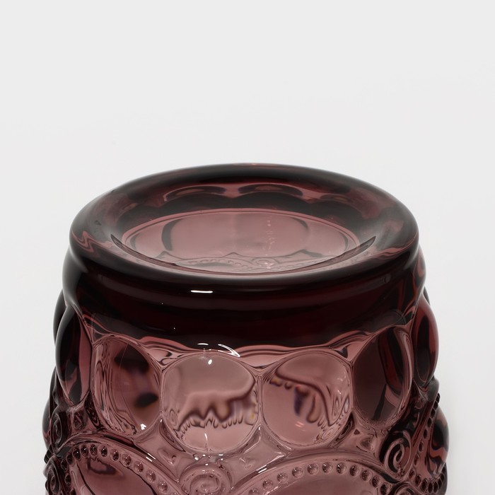 Стакан стеклянный Magistro «Ла-Манш», 220 мл, цвет розовый - фото 1886322022