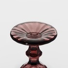 Бокал стеклянный Magistro «Круиз», 250 мл, 8×15,3 см, цвет розовый - Фото 7