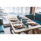 Бокал для вина Magistro «Круиз», 250 мл, 8×15.3 см, стекло, синий - Фото 8