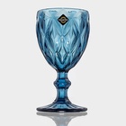 Бокал для вина Magistro «Круиз», 250 мл, 8×15.3 см, стекло, синий - Фото 9