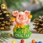 Сувенир полистоун "Хрюшка с пожеланием" МИКС 6х4х3,5 см - Фото 4