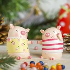 Сувенир полистоун "Милый поросёнок" МИКС 7х5,5х5 см - Фото 2