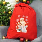 Мешок для подарков «От Деда Мороза», 60 х 90 см - фото 318101612