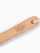 Щётка массажная для тела, из натуральной щетины, двусторонняя, с ручкой, гладкая - Фото 10