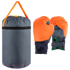 Набор боксёрский детский: перчатки, груша d=25 см, h=40 см, цвет МИКС - Фото 3