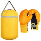 Набор боксёрский детский: перчатки, груша d=25 см, h=40 см, цвет МИКС - Фото 4