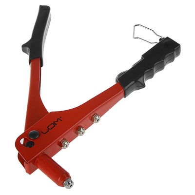 Заклепочник ЛОМ, 260 мм, усиленный, заклепки 2.4 - 3.2 - 4 - 4.8 мм