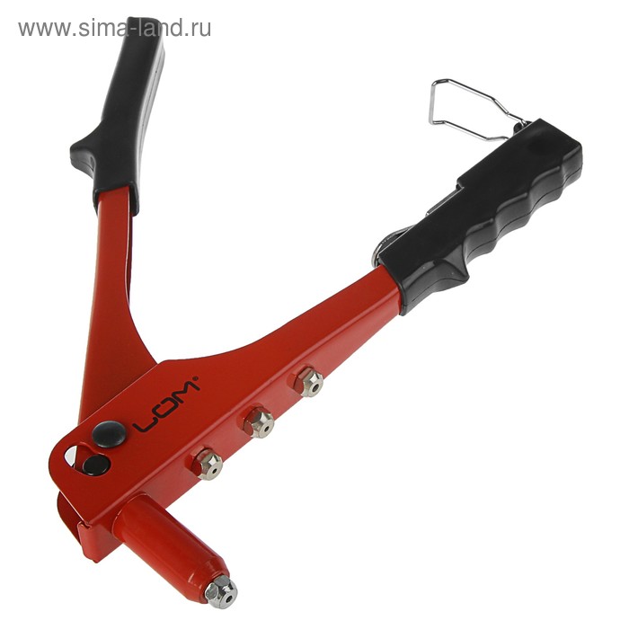 Заклепочник ЛОМ, 260 мм, усиленный, заклепки 2.4 - 3.2 - 4 - 4.8 мм - Фото 1