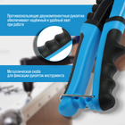 Заклепочник ТУНДРА, 210 мм, 2К рукоятки, заклепки 2.4 - 3.2 - 4 - 4.8 мм - Фото 3