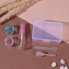 Набор для хранения, в футляре, 5 предметов, цвет МИКС - Фото 1