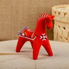 Сувенир «Конь», 5,5×6×8 см, каргопольская игрушка - фото 9554268