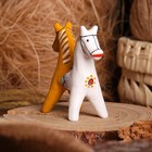 Сувенир «Лошадка Тяни-толкай», 4,5×4,5×10 см, каргопольская игрушка - Фото 4