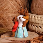 Сувенир «Медведица с медвежатами», 6×8×13 см, каргопольская игрушка - Фото 5