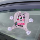 Игрушка для автомобиля «Обогнал - женись», заяц, на присосках - Фото 2